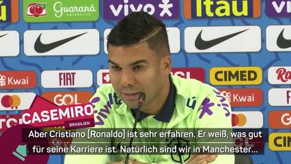 Casemiro: CR7 "weiß, was gut für die Karriere ist"