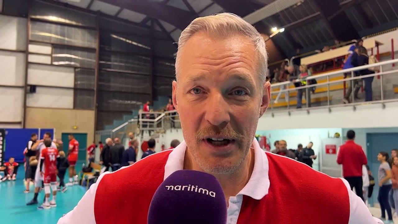 Interview maritima: Jason Haldane après la défaite de Cannes à Martigues Volley