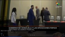 teleSUR Noticias 15:30 26-11: Representantes venezolanos firman segundo acuerdo parcial