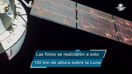 Artemis I capta primeros planos de la Luna