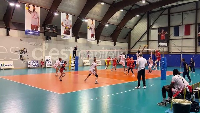 Images maritima: 5 beaux points de Martigues Volley face à Cannes