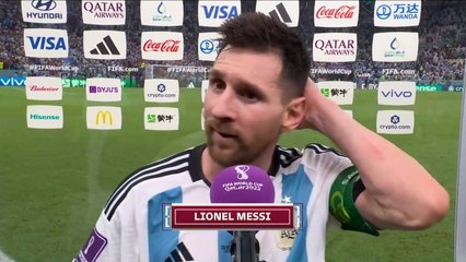 Messi: "Sabíamos que teníamos que jugarlo de esta manera"