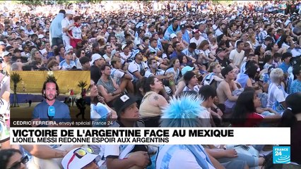 Mondial-2022 : Lionel Messi libère l'Argentine face au Mexique (2-0)