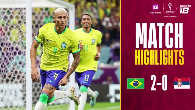Football Match Highlights | Brazil 2 - 0 Serbia | FIFA World Cup Qatar 2022 | FIFA 2022 HIGHLIGHTS | WORLD CUP 2022 FOOTBALL MATCH | Football Highlights | Sports World