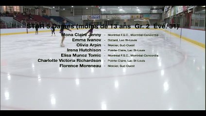 DORVAL2022 - STAR 5 moins de 13 ans Dames Gr 2 (Eve. 31)