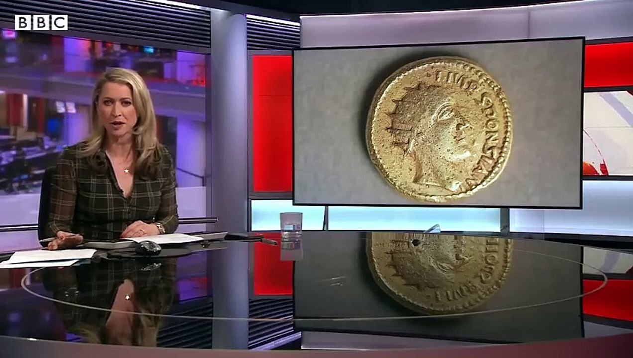 Gold coin proves fake Roman emperor was real  BBC News