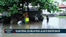 Sejumlah Titik Lalu Lintas di Gianyar Bali Terputus Akibat Banjir Usai Diguyur Hujan Deras