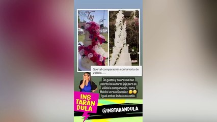 Tilsa Lozano en Instagram Usuarios comparan su torta de boda con la de Valeria Piazza