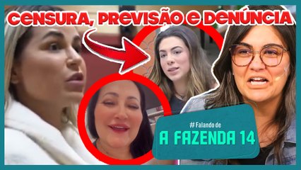 A FAZENDA 14: RECORD DESMENTE DEOLANE; ELA RECLAMA DO FARO E É CENSURADA; PÉTALA FAZ PREVISÃO
