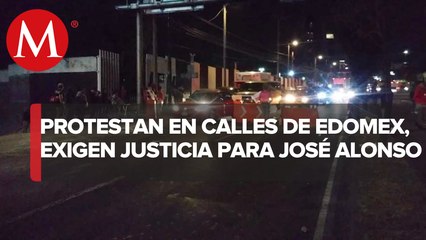 Bloquean avenida las Torres en Naucalpan debido al presunto homicidio de José Alonso
