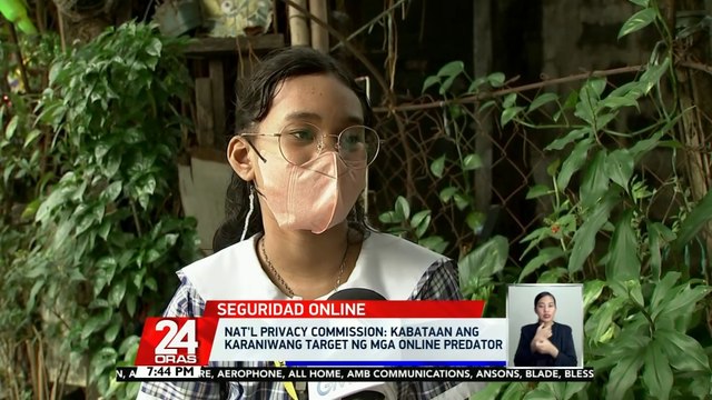 Paalalahanan ang mga bata na 'wag magbigay ng impormasyon online at limitahan ang mga binibisitang website ─ NPC | 24 Oras Weekend