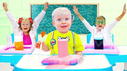 Diana Roma and Oliver in Funny School Stories / Video Compilation