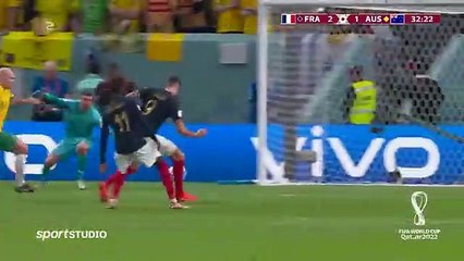 Frankreich – Australien Highlights _ FIFA WM 2022 _ sportstudio