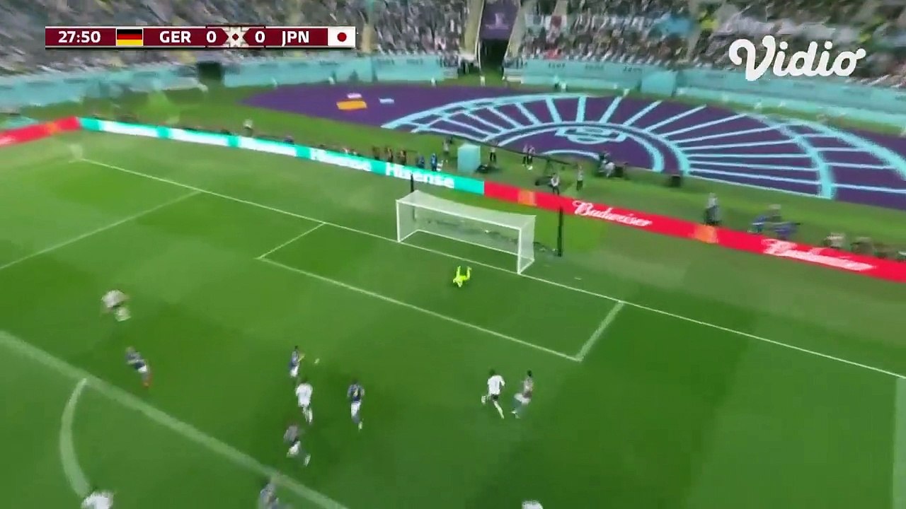 Jerman 1 vs 2 Jepang di Grup E - Highlight Piala Dunia FIFA 2022 _ Moji