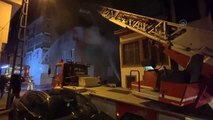 Üç katlı binada çıkan yangın söndürüldü