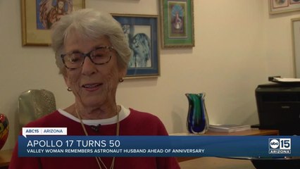 Valley woman to celebrate 50th anniversary of Apollo 17