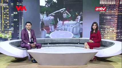 HAJATAN GAGAL, TENDA PORAK PORANDA DITERJANG ANGIN RIBUT