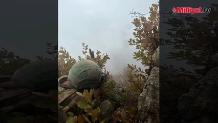 Ne kar, ne fırtına durdurabilir! Komandolar, Zap'ta teröristlerin peşinde