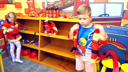 Roma and Diana Learn About Professions