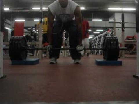 deon manuel Soulever terre 190 kilos