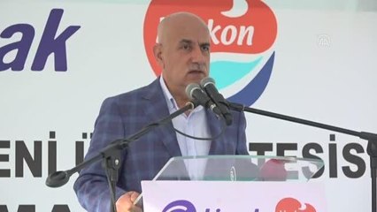 Tarım ve Orman Bakanı Vahit Kirişci, Adana'da temel atma töreninde konuştu Açıklaması