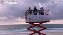 2500 شخص تجمعوا عراة على شاطئ أسترالي للتوعية بسرطان الجلد