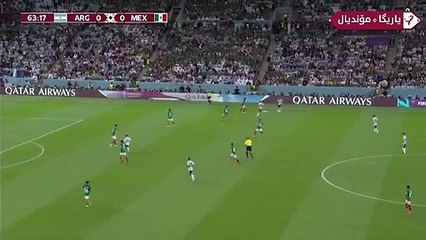 Argentina 1 - 0 Mexico Lionel Messi 64'