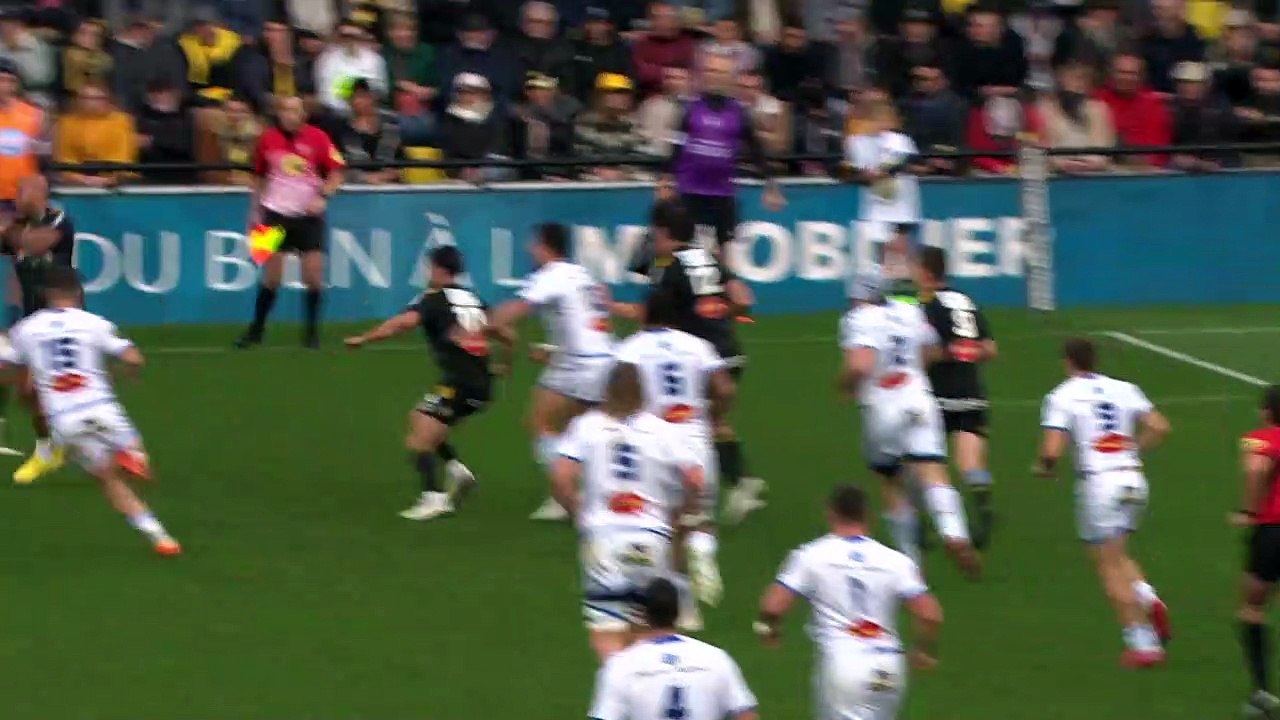 TOP 14 - Essai de Teddy THOMAS (SR) - Stade Rochelais - Castres Olympique - Saison 2022:2023
