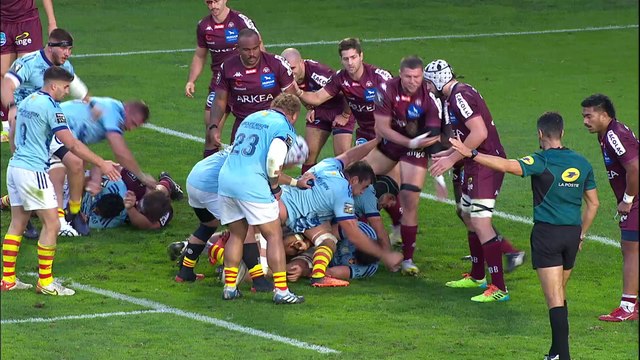 TOP 14 - Essai de George TILSLEY (USAP) - USA Perpignan - Union Bordeaux-Bègles - Saison 2022:2023