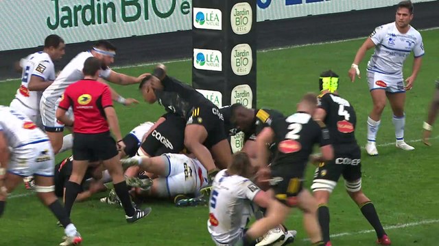 TOP 14 - Essai de Thierry PAIVA (SR) - Stade Rochelais - Castres Olympique - Saison 2022:2023