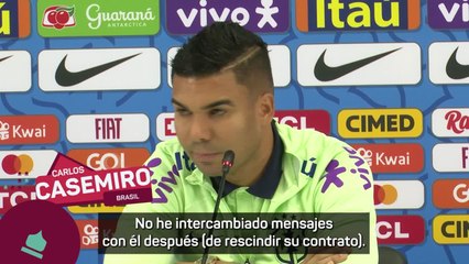 Casemiro: "Cristiano sabe lo que es bueno para él"