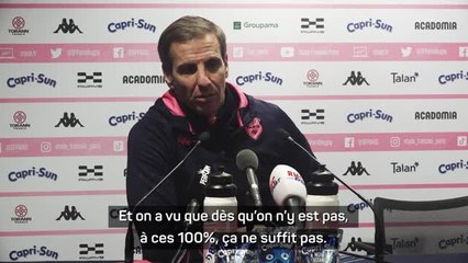 11e j. - Quesada : "Très déçu de ce début de deuxième mi-temps"