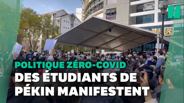 La Chine va-t-elle craquer ? Après des ouvriers, des étudiants dénoncent la politique zéro-covid