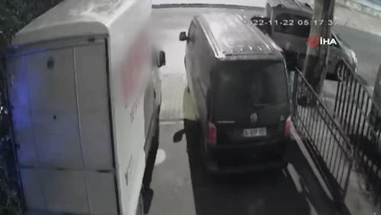 İstanbul'da 5 iş yerinden hırsızlık yapan 8 şüpheli böyle görüntülendi