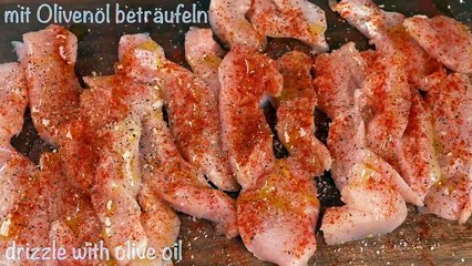 下载视频: Ein gesundes und leckeres Hähnchenbrustrezept, das ich Ihnen zum Kochen empfehle! Einfaches Rezept!