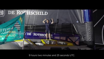 Gitana Team 2022 / Survol du Maxi Edmond de Rothschild en approche de la Guadeloupe  Route du Rhum