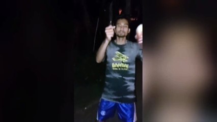 penampakan hantu pocong