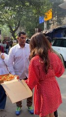 'Muh pizza karo': Shilpa Shetty distributes pizza among paparazzi after new restaurant launch