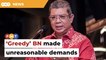 ‘Greedy’ BN wanted Pahang MB, 7 exco posts, says Saifuddin
