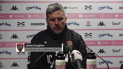 11e j. - Coughlan : "Fier des efforts de tout le monde"