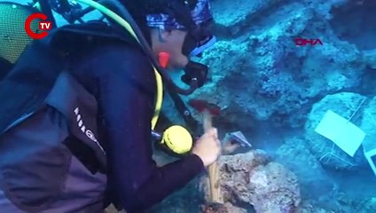 Tunç Çağı batığında 3 bin 600 yıllık kurşun ağırlıklar bulundu