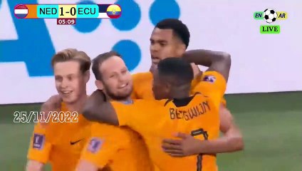 Ecuador 1-1 Netherlands -- هولندا1-1الإكوادور  - world cup 2022 كأس العالم