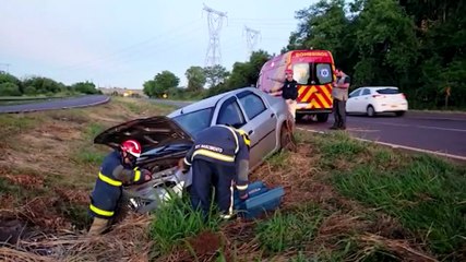 Acidente de trânsito deixa dois feridos na BR-467