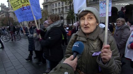 Протесты учителей в Венгрии