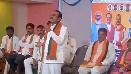 కరీంనగర్: సంచలన వ్యాఖ్యలు చేసిన ఎమ్మెల్యే ఈటల