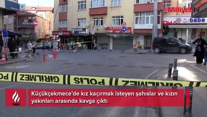 Küçükçekmece’de kız kaçırma kavgası! 3 kişi yaralandı