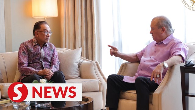Johor Sultan grants audience to PM Anwar