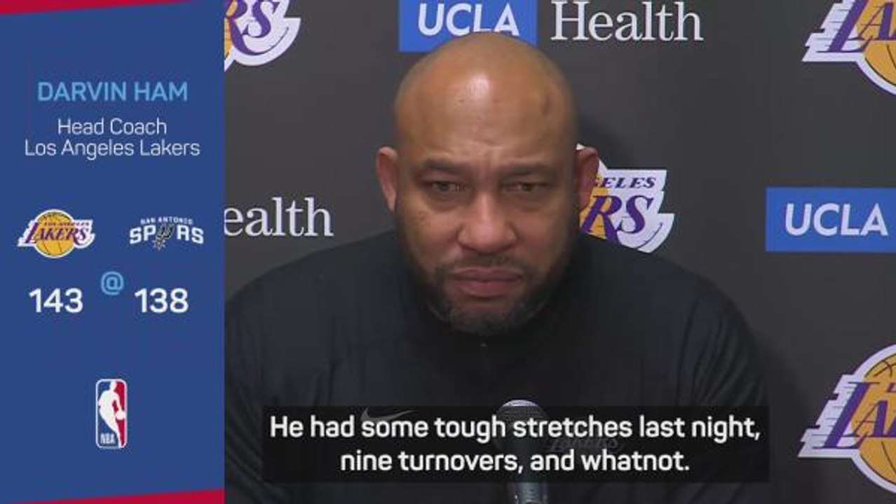 Ham labels James' season-high scoring performance as 'phenomenal'