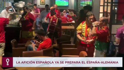 La afición española ya se prepara el España-Alemania