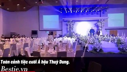 Toàn cảnh tiệc cưới của Á hậu Thùy Dung và chồng doanh nhân